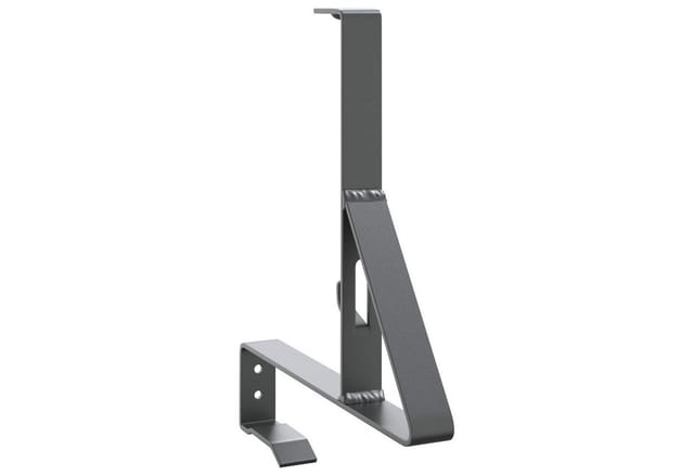 Vidaxl Snow Guard Support 2 Pcs Anthracite 29.5 X 3 X 34.5 Cm Steel