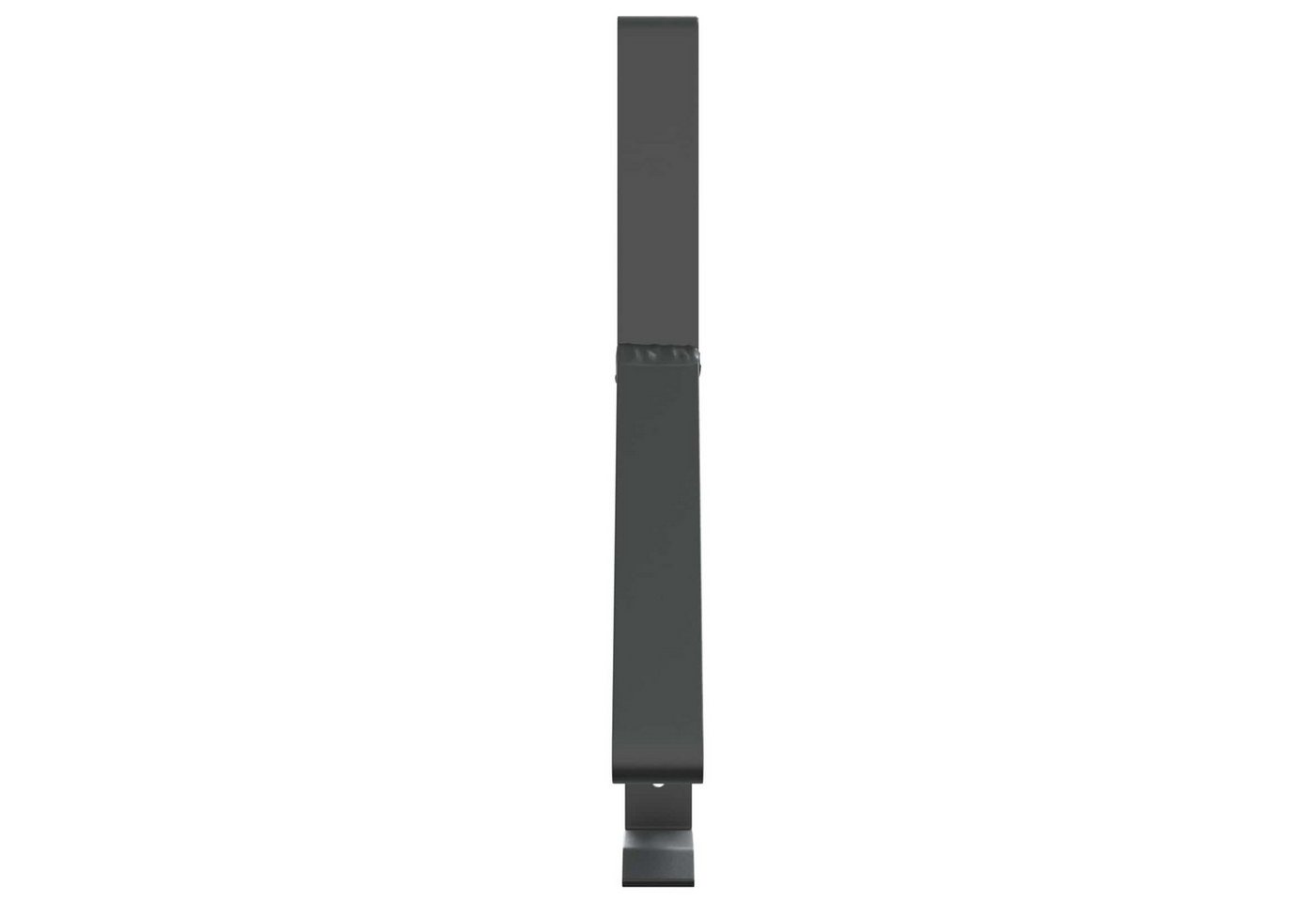 Vidaxl Snow Guard Support 2 Pcs Anthracite 29.5 X 3 X 34.5 Cm Steel Bild 2