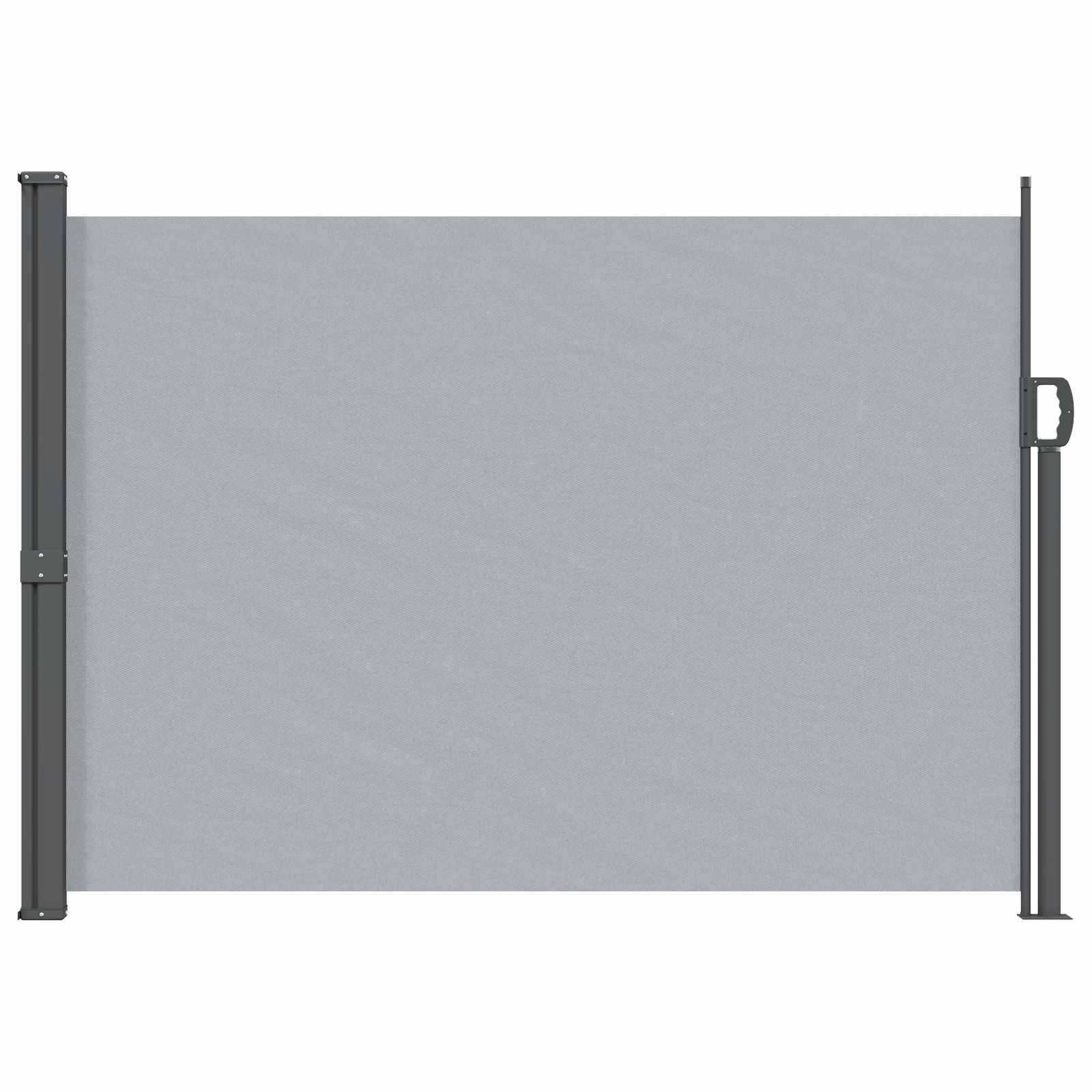 Vidaxl Retractable Side Awning 140 X 300 Cm 100% Polyester Iron Steel
