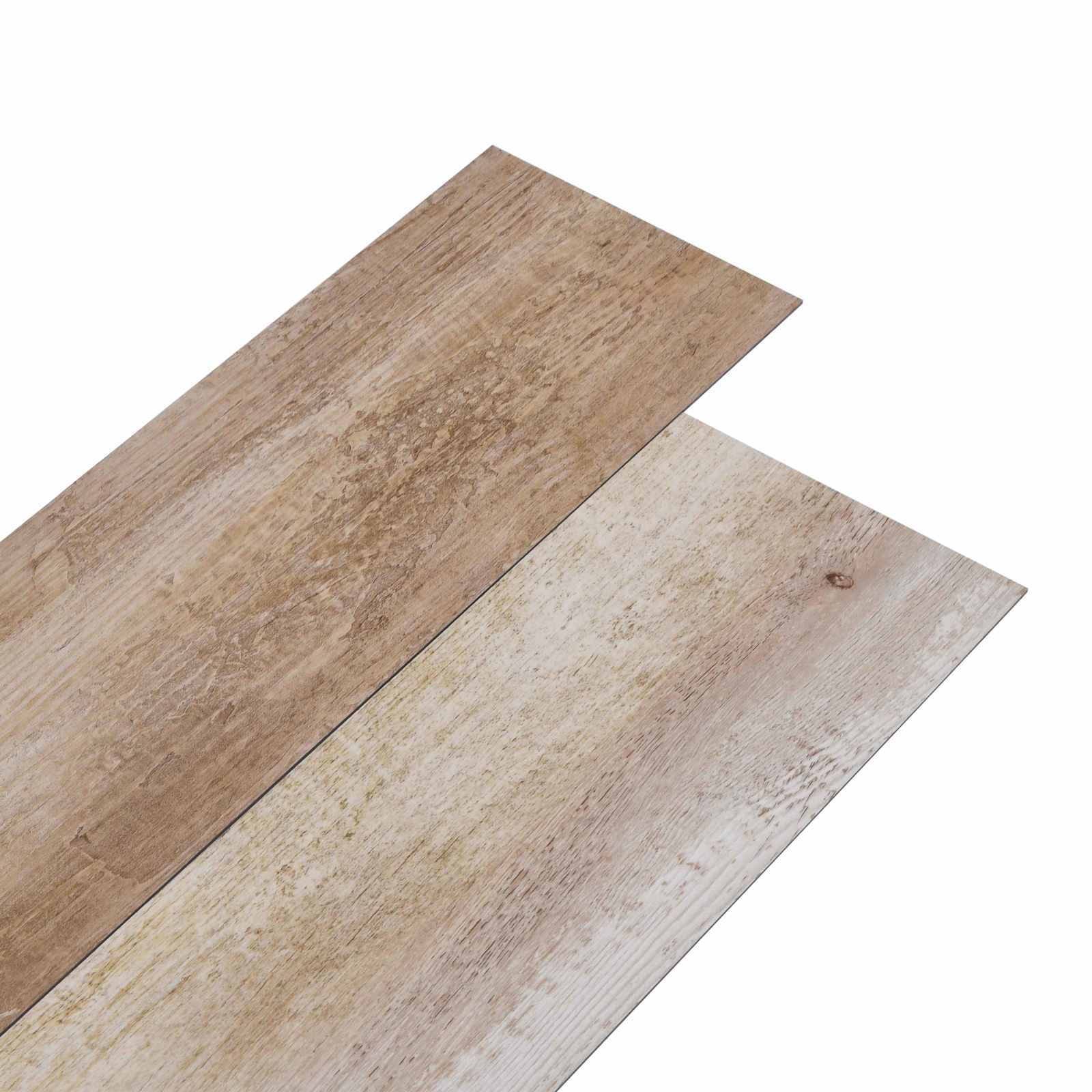 Vidaxl Self-adhesive Pvc Flooring Planks Wood Washed 30.5 X 61 Cm