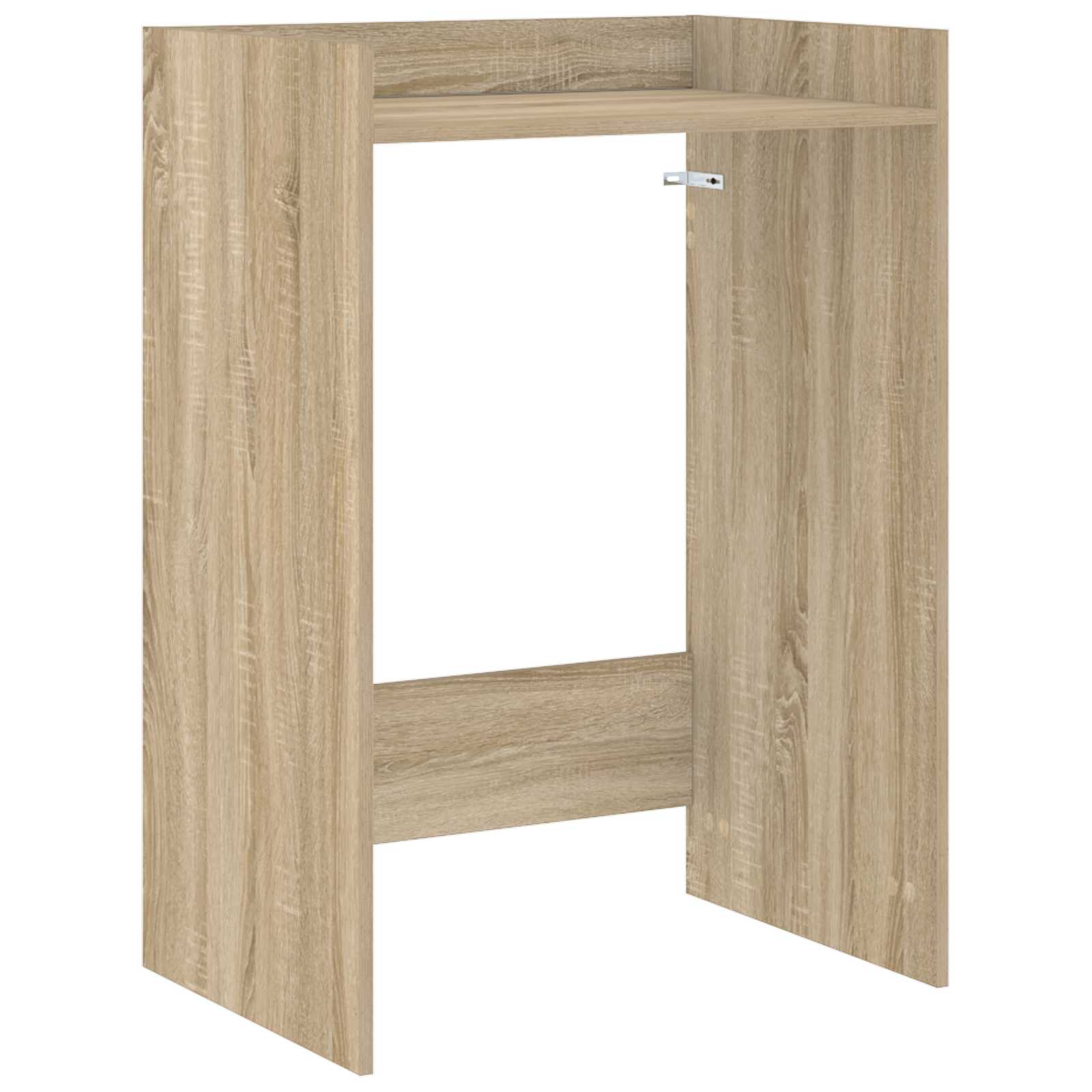 Vidaxl Wash Machine Cabinet Sonoma 67.5 X 48 X 97 Cm Engineered Wood