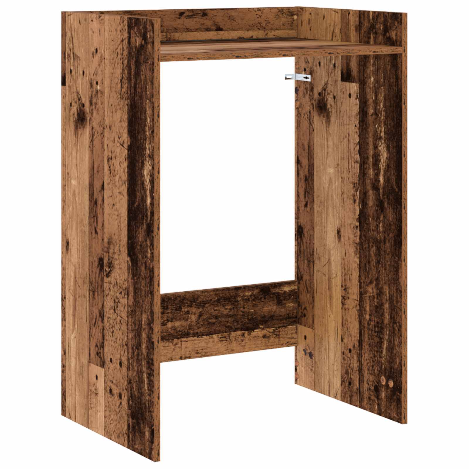 Vidaxl Wash Machine Cabinet Old Wood 67.5 X 48 X 97 Cm Engineered Wood