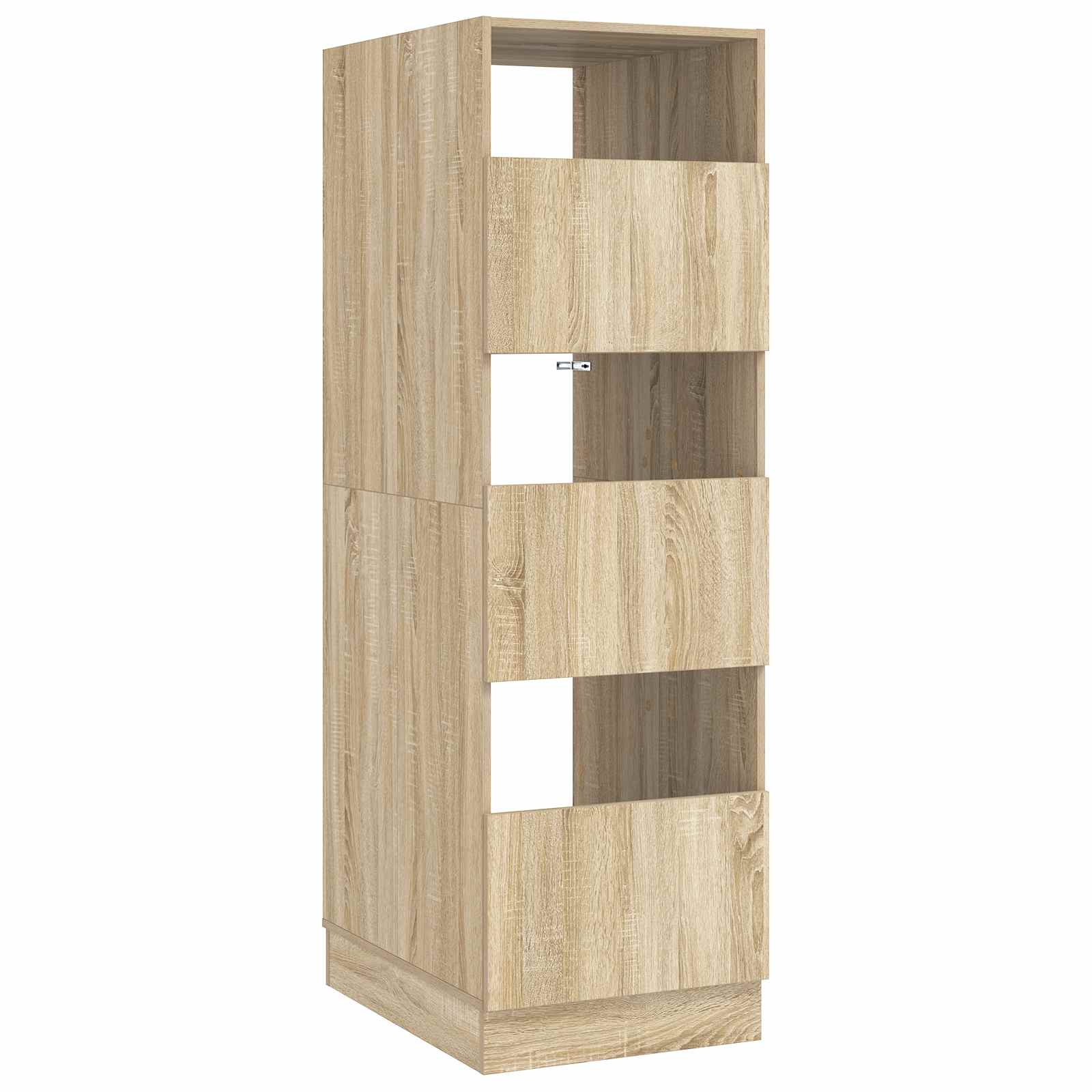 Vidaxl Laundry Cabinet Set Sonoma 50 X 68 X 162 Cm Engineered Wood