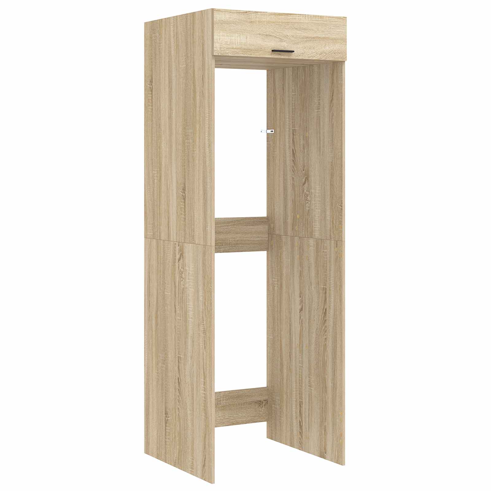 Vidaxl Wash Machine Cabinet Sonoma 67.5 X 68 X 200 Cm Engineered Wood