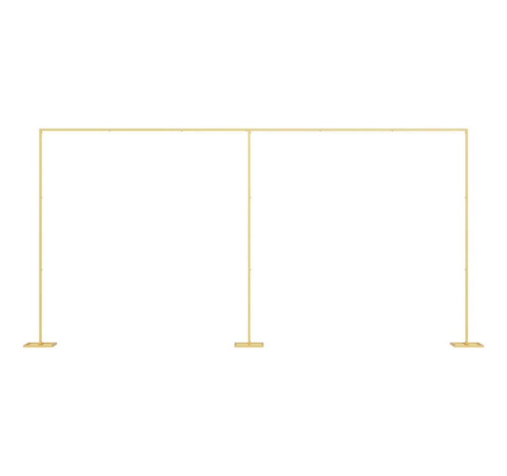 Vidaxl Wedding Arch Gold 657 X 35 X 300 Cm Steel