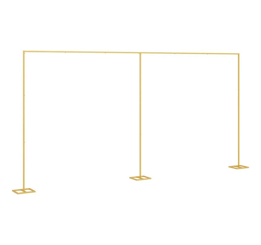 Vidaxl Wedding Arch Gold 657 X 35 X 300 Cm Steel Bild 5
