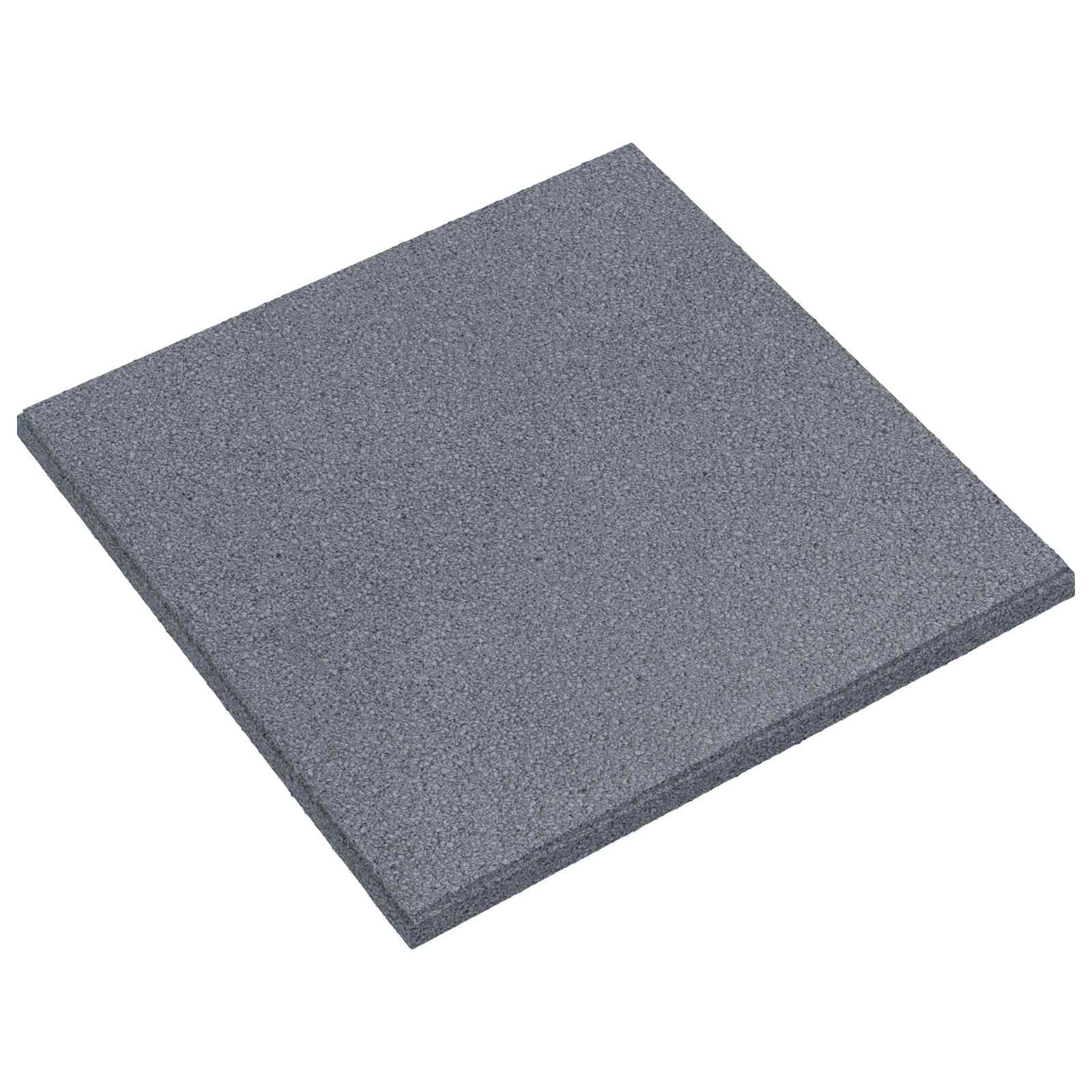 Sturzschutzfliesen 6 Stk. Grau 50 X 50 Cm Gummi Vidaxl