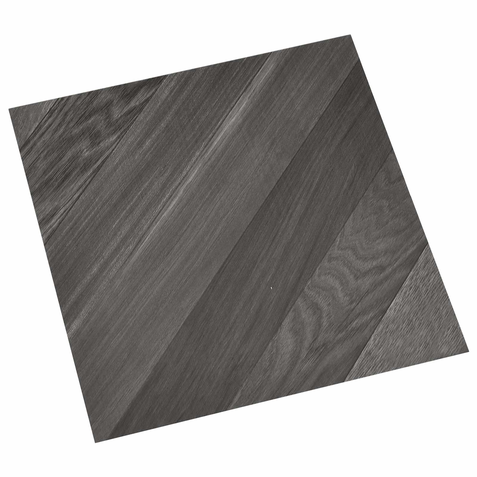 Vidaxl Self-adhesive Flooring Planks Stripe Grey 30.5 X 30.5 Cm 20 Pcs