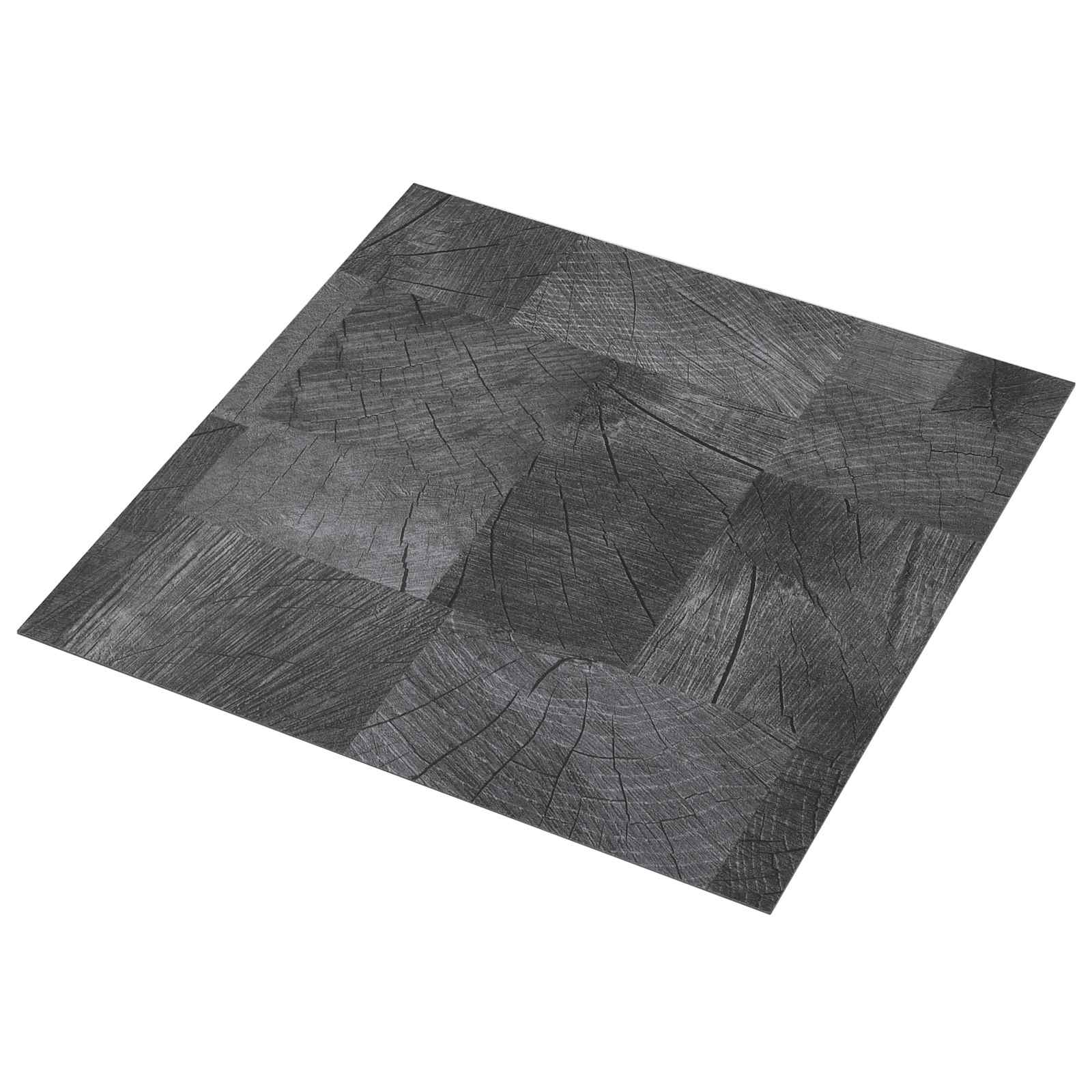Vidaxl Self-adhesive Flooring Planks Wood Structure Grey