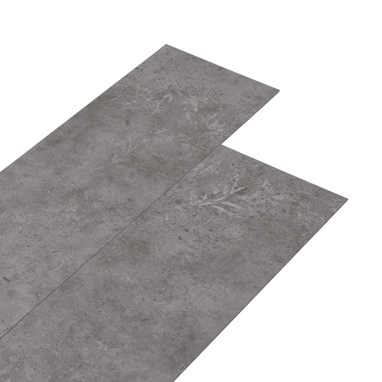 Vidaxl Self-adhesive Pvc Flooring Planks Concrete Grey 30.5 X 61 Cm