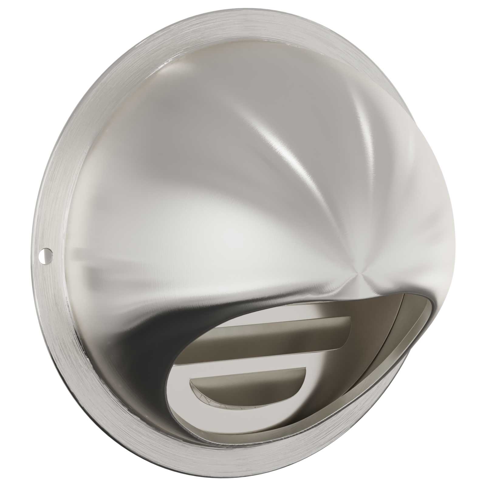 Lüftungsgitter 8 Stk. Silber 80 Mm Edelstahl Vidaxl