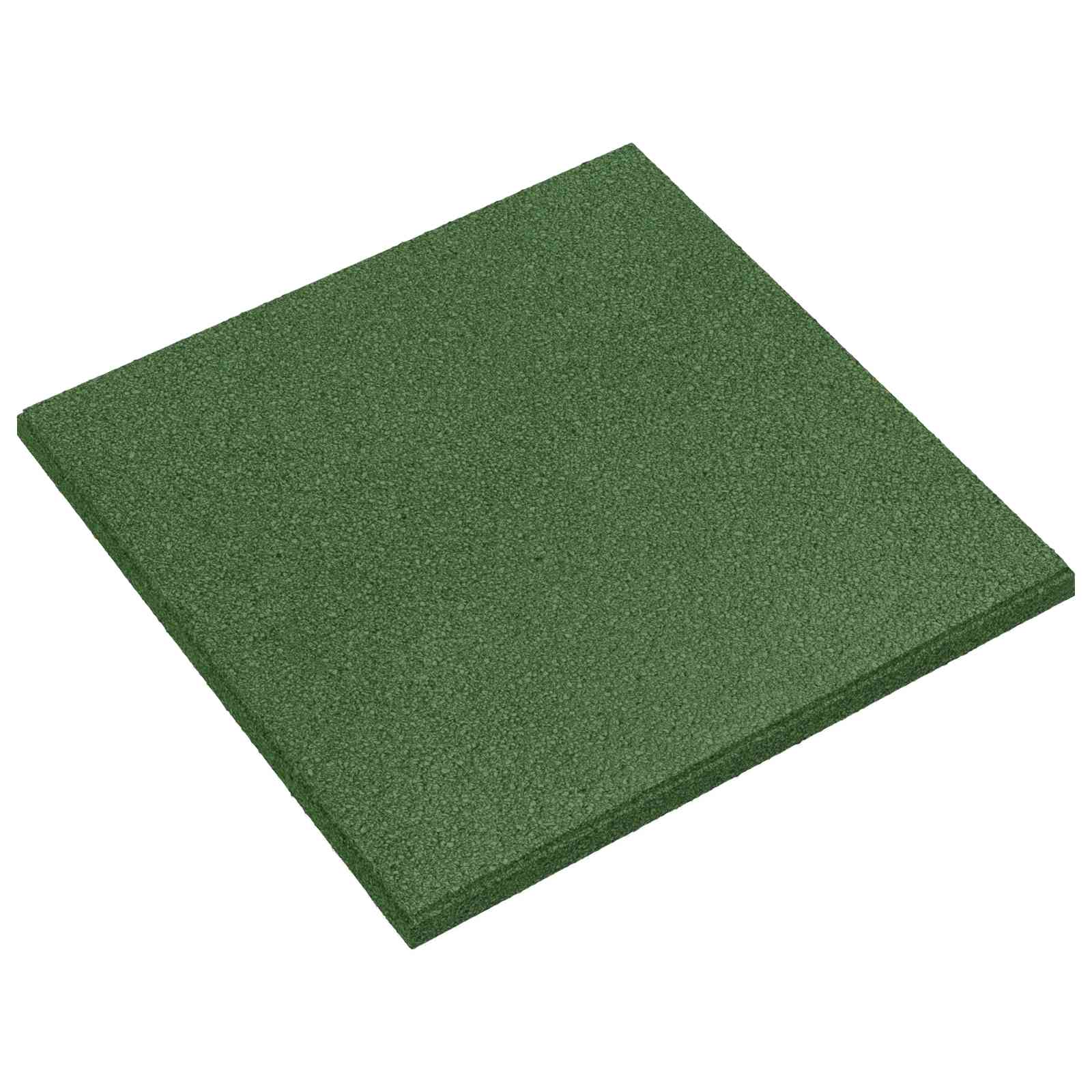 Sturzschutzfliesen 18 Stk. Grün 50 X 50 Cm Gummi Vidaxl
