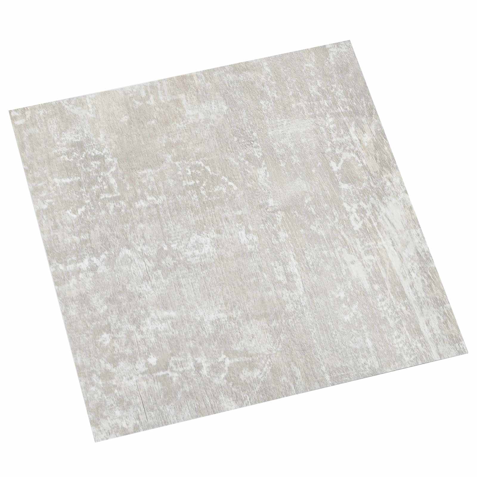 Vidaxl Self-adhesive Flooring Planks Light Grey 30.5 X 30.5 Cm 20 Pcs