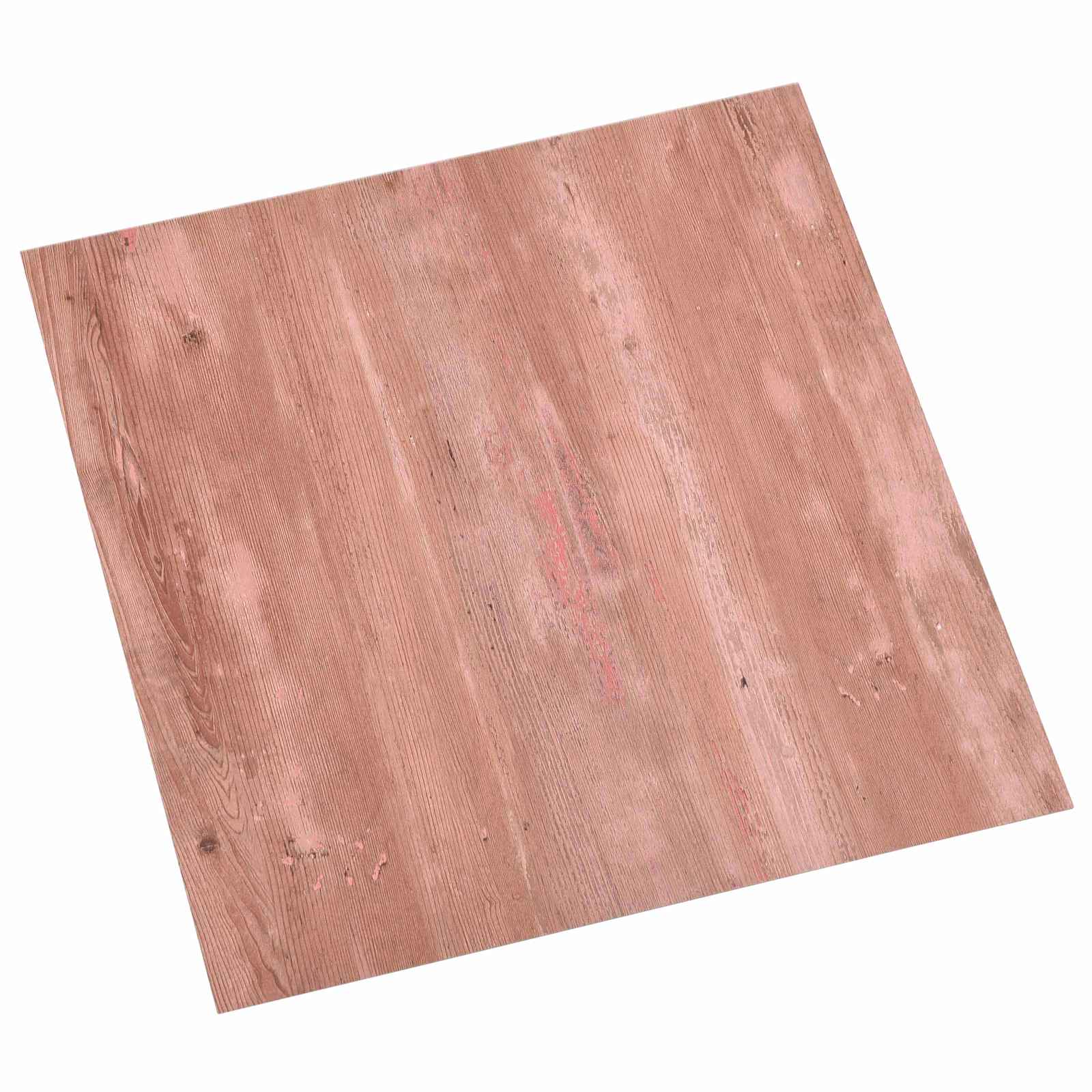 Vidaxl Self-adhesive Flooring Planks Red 30.5 X 30.5 Cm 20 Pcs Pvc