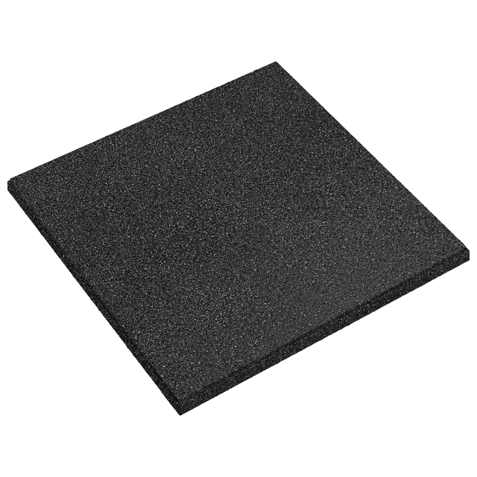 Sturzschutzfliesen 6 Stk. Schwarz 50 X 50 Cm Gummi Vidaxl