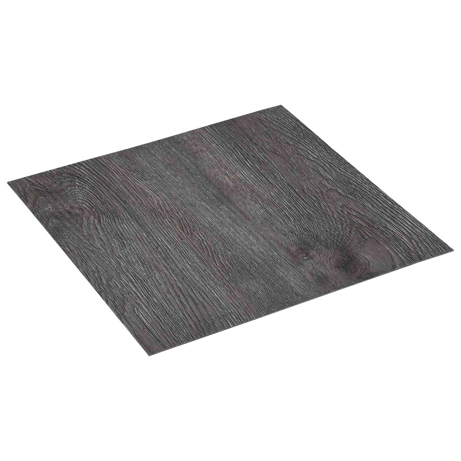 Vidaxl Self-adhesive Flooring Planks Dark Brown And Black