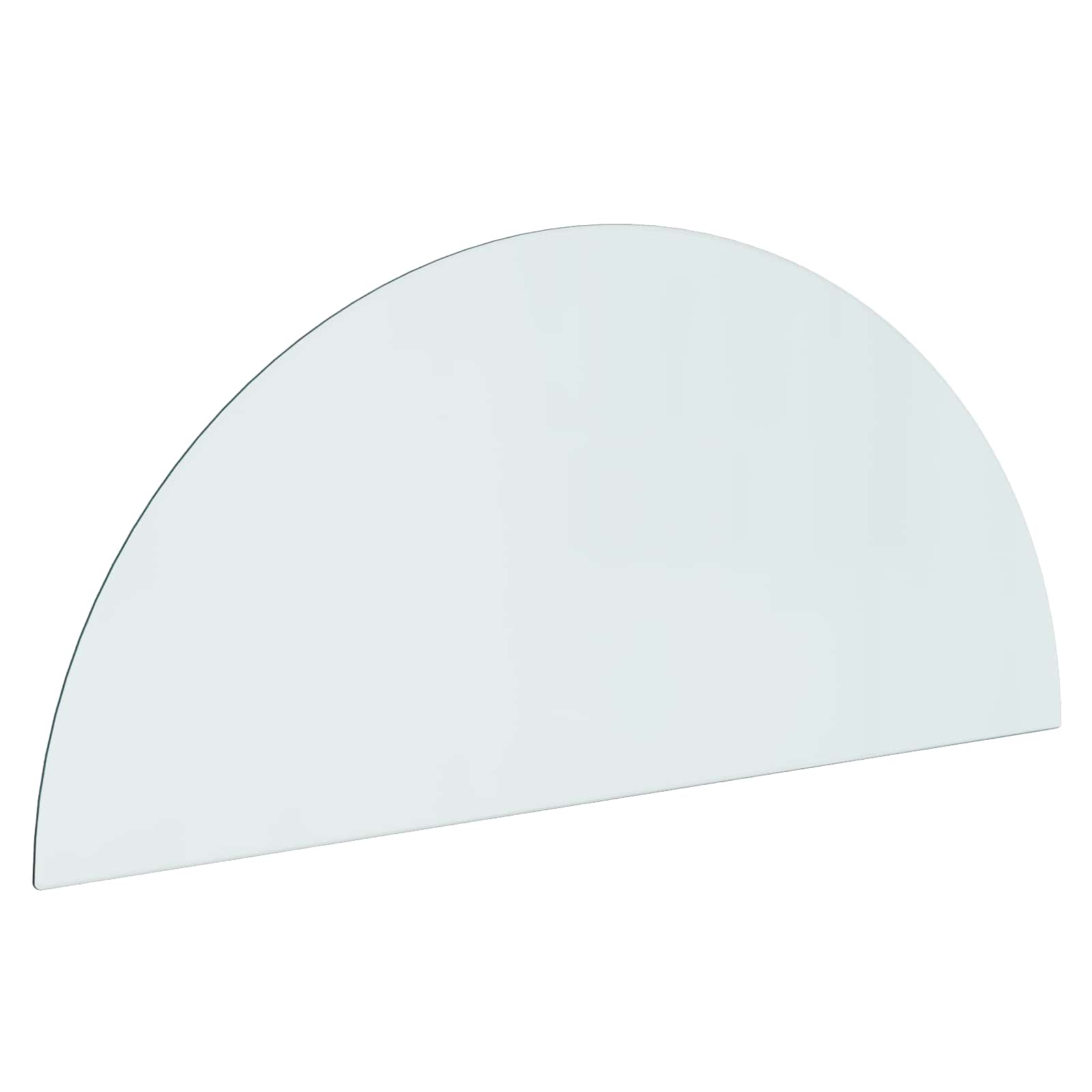Feuerstelle Glasplatte Transparent 1200 X 500 Mm Glas Vidaxl