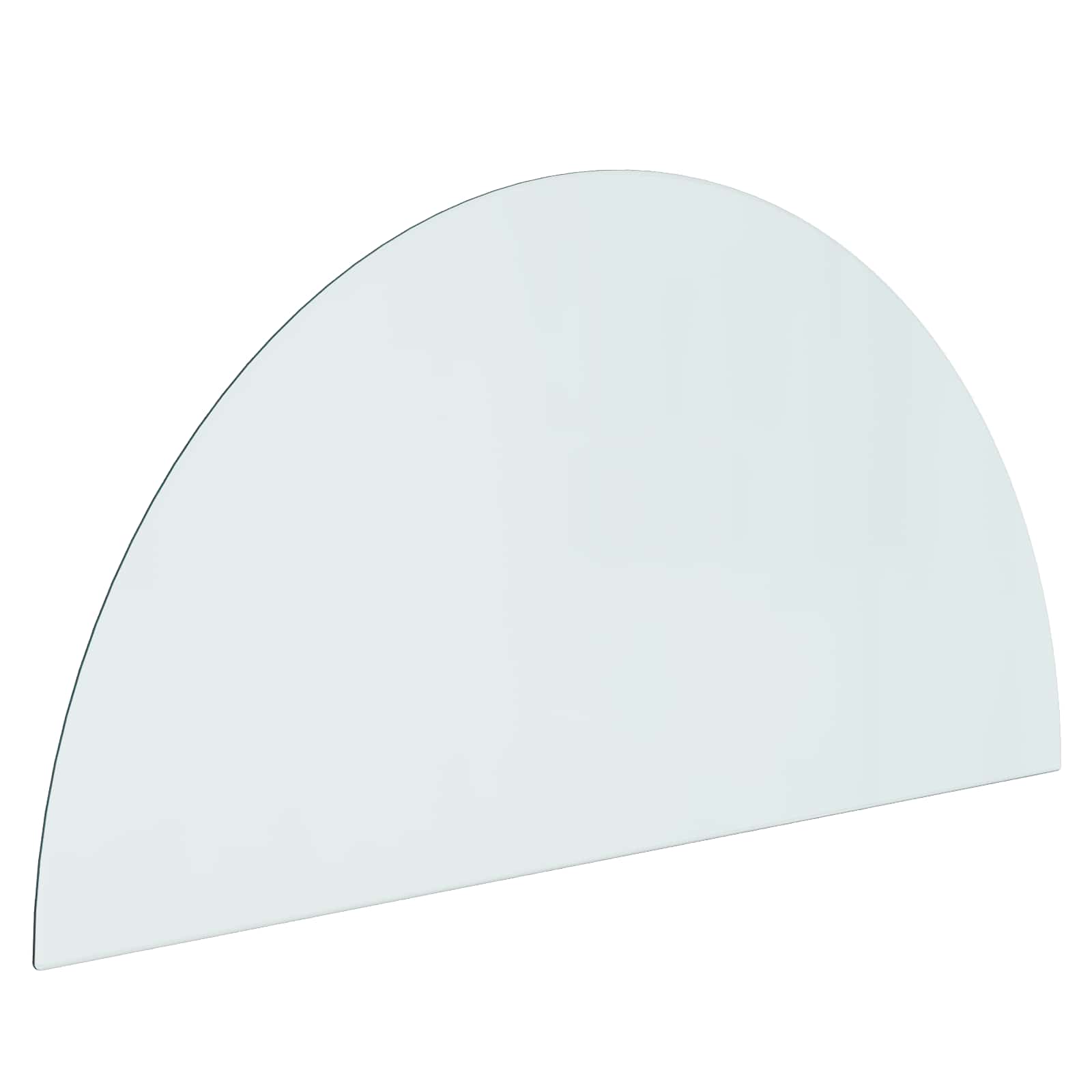 Feuerstelle Glasplatte Transparent 1200 X 600 Mm Glas Vidaxl