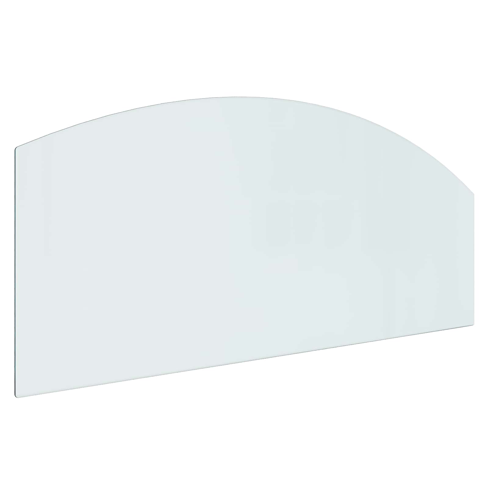 Feuerstelle Glasplatte Transparent 120 X 50 Cm Glas Vidaxl