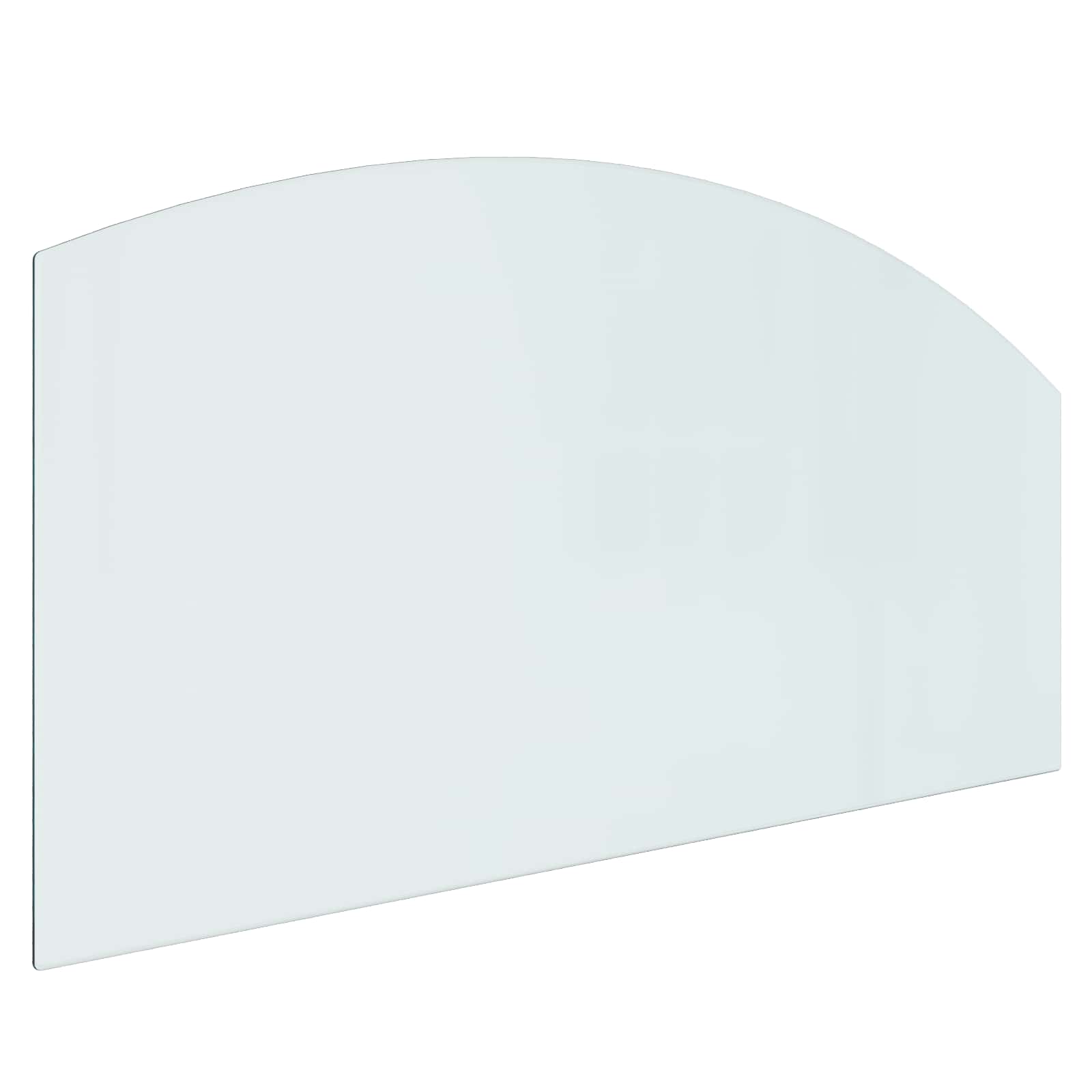 Feuerstelle Glasplatte Transparent 120 X 60 Cm Glas Vidaxl
