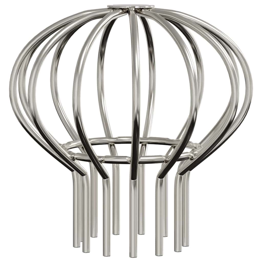 Dachrinnenblattschutz 2 Stk. Silber 75 Mm Edelstahl Vidaxl