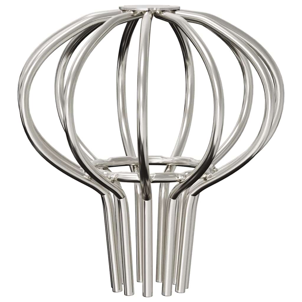 Dachrinnenblattschutz 8 Stk. Silber 50 Mm Edelstahl Vidaxl