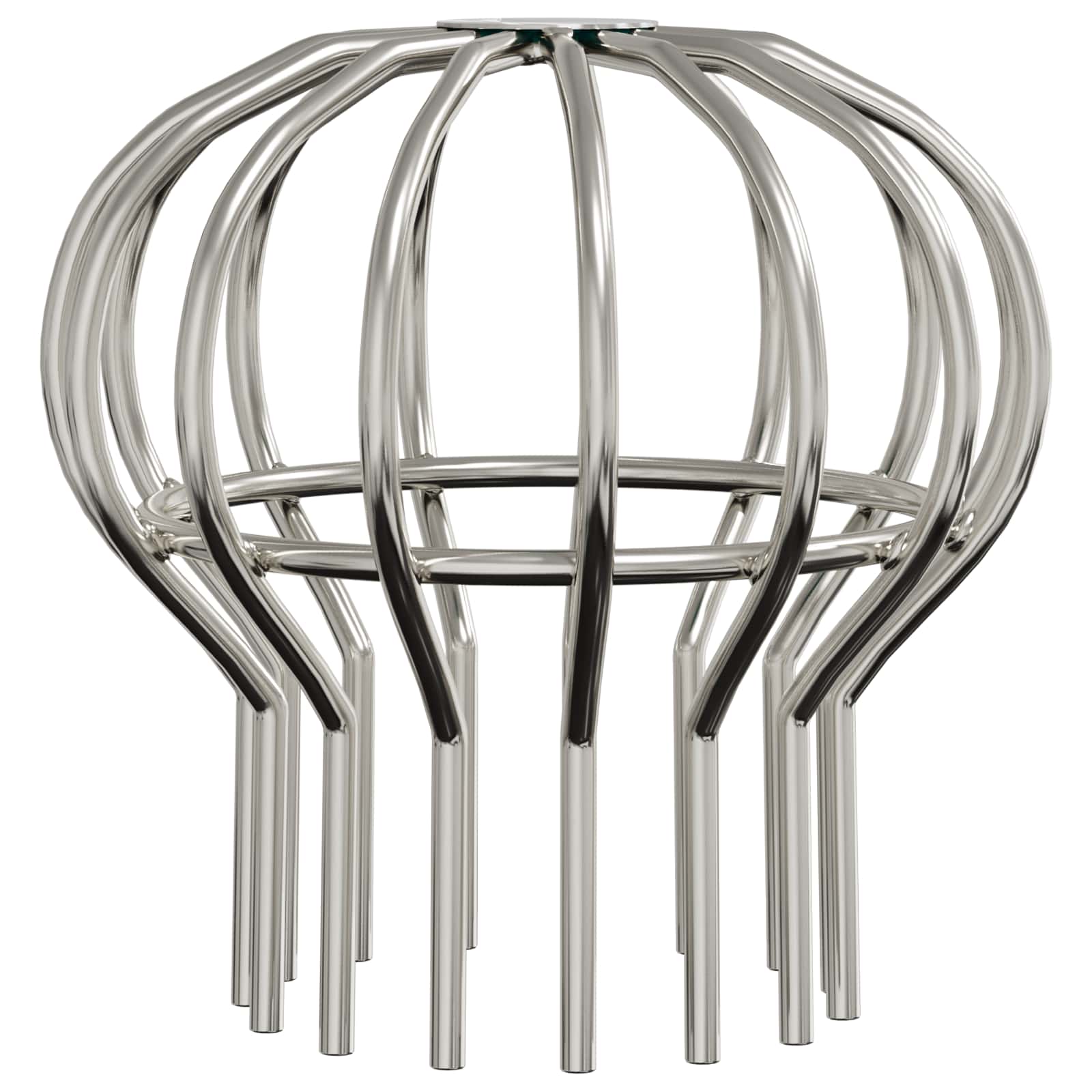 Dachrinnenblattschutz 8 Stk. Silber 110 Mm Edelstahl Vidaxl