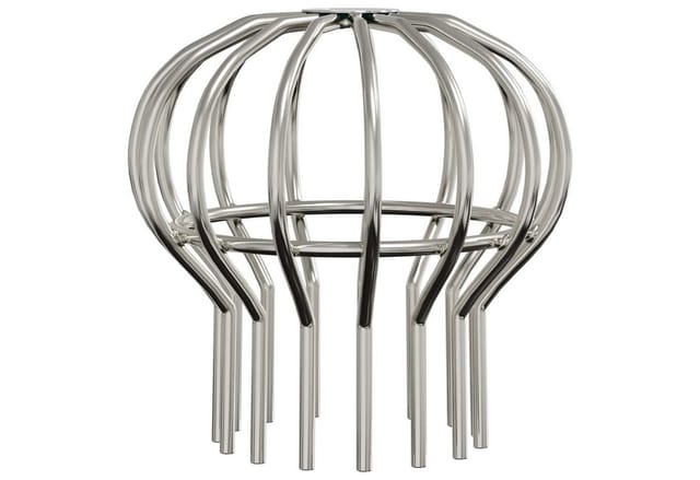 Dachrinnenblattschutz 2 Stk. Silber 110 Mm Edelstahl Vidaxl