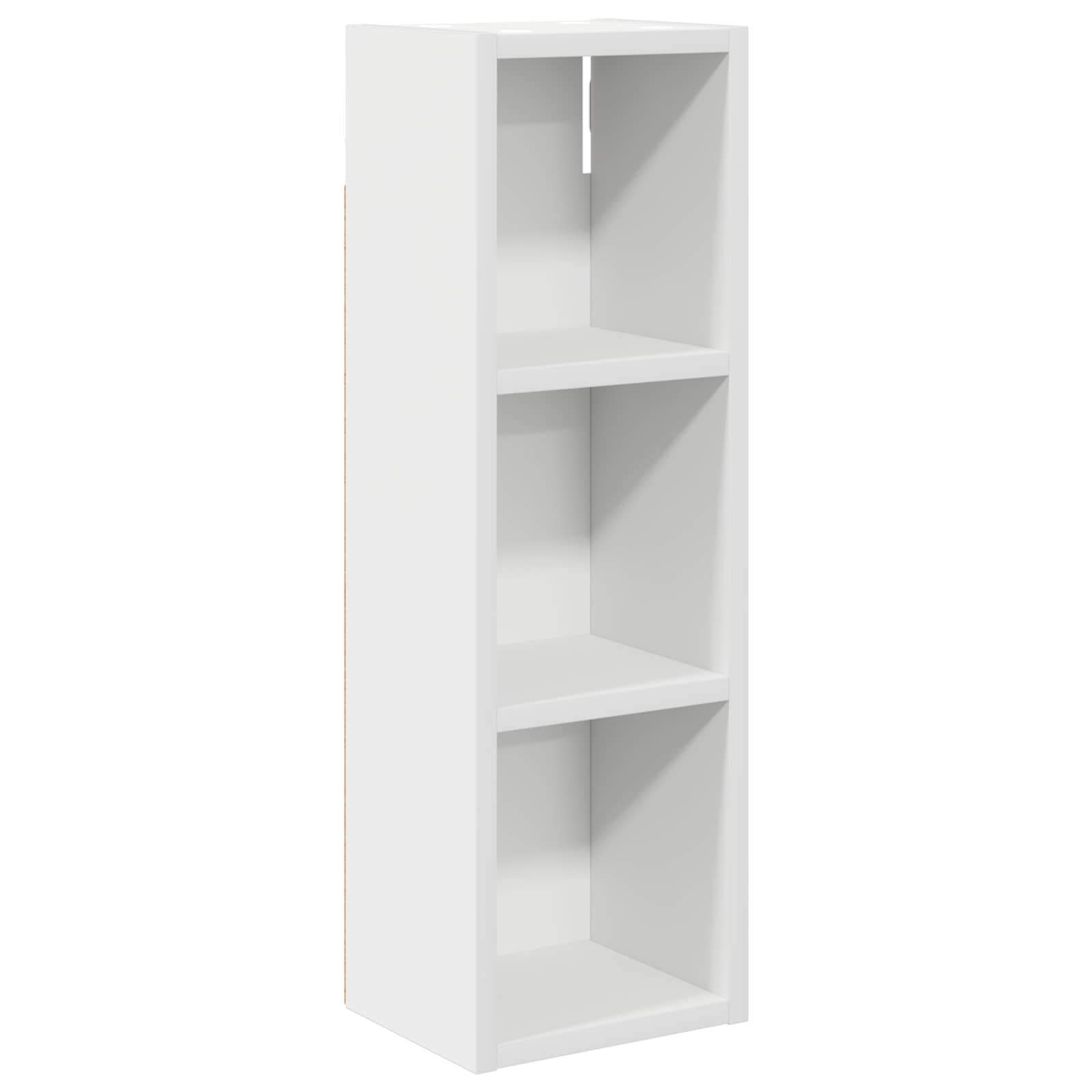 Vidaxl Bathroom Wall Cabinet White 20 X 16 X 62.5 Cm Engineered Wood