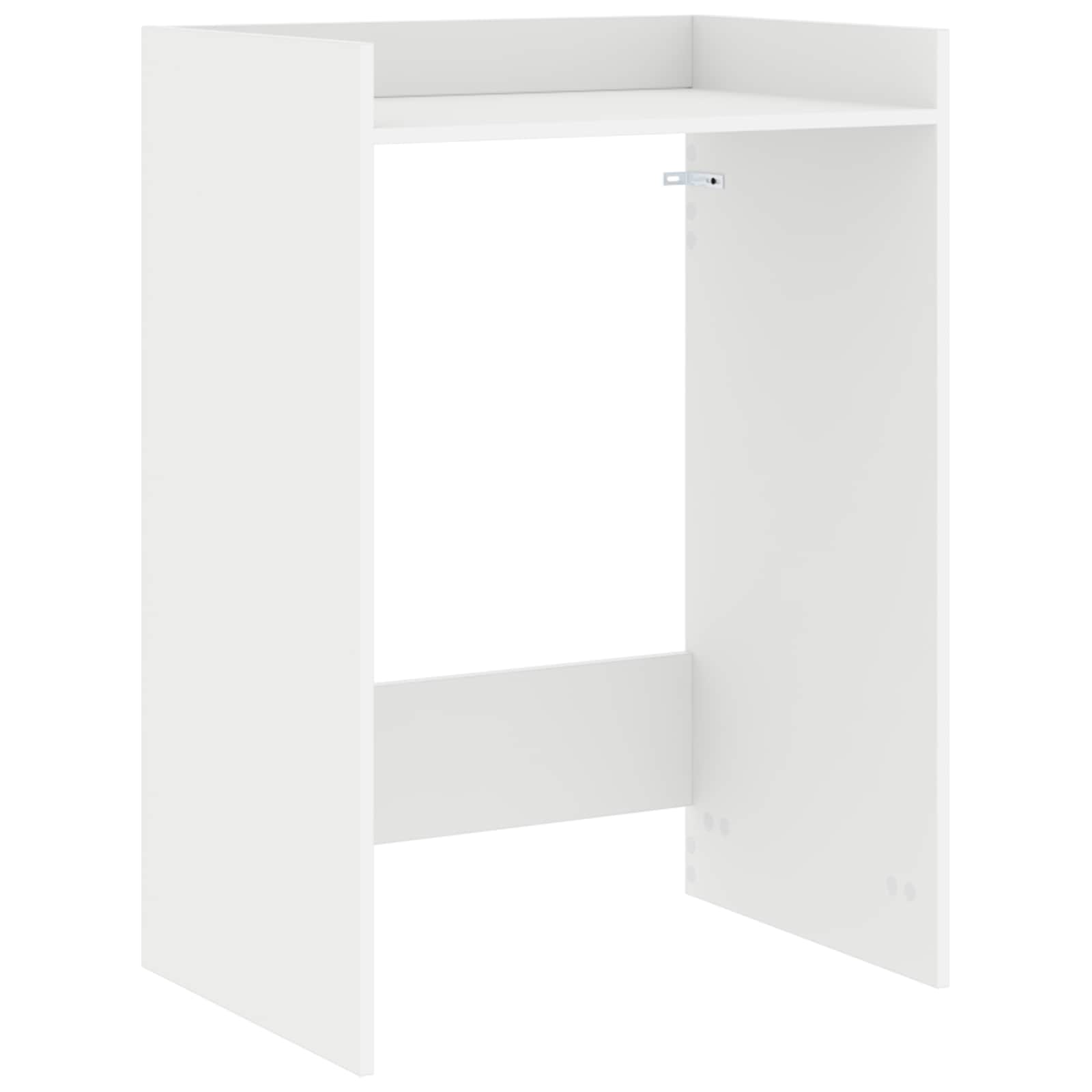 Vidaxl Wash Machine Cabinet White 67.5 X 48 X 97 Cm Engineered Wood