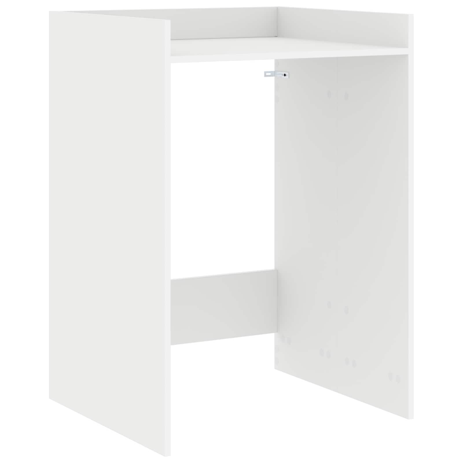 Vidaxl Wash Machine Cabinet White 67.5 X 62 X 97 Cm Engineered Wood