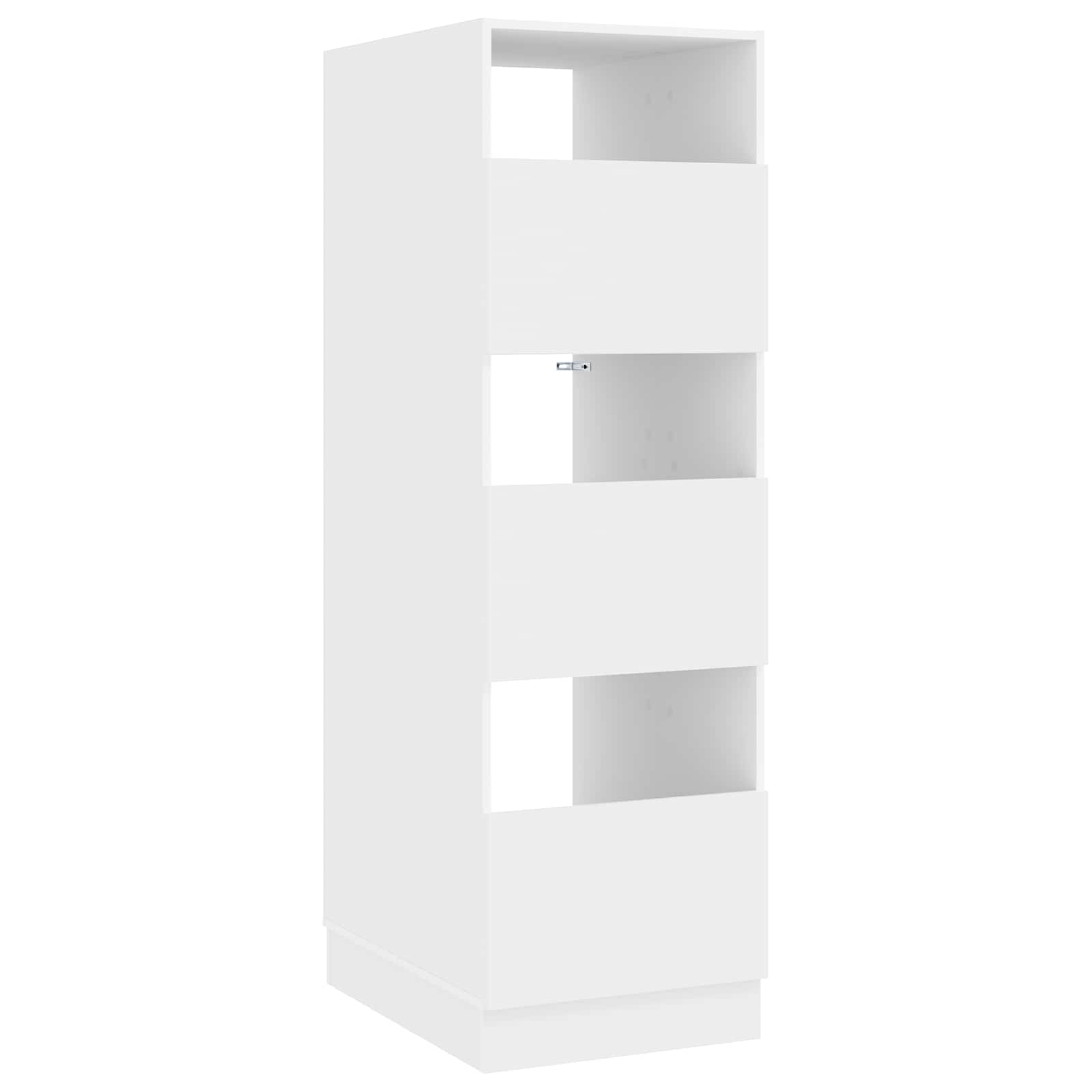 Vidaxl Laundry Cabinet Set White 50 X 68 X 162 Cm Engineered Wood