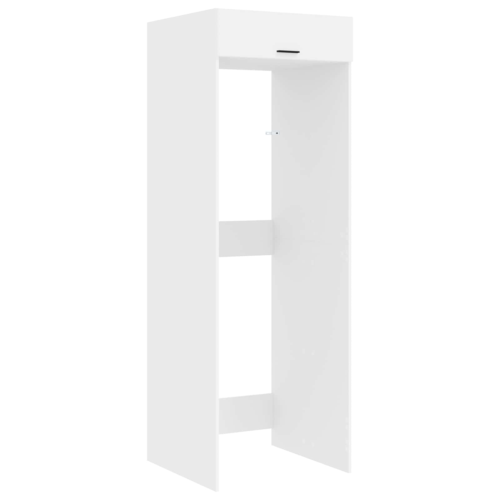 Vidaxl Wash Machine Cabinet White 67.5 X 68 X 200 Cm Engineered Wood