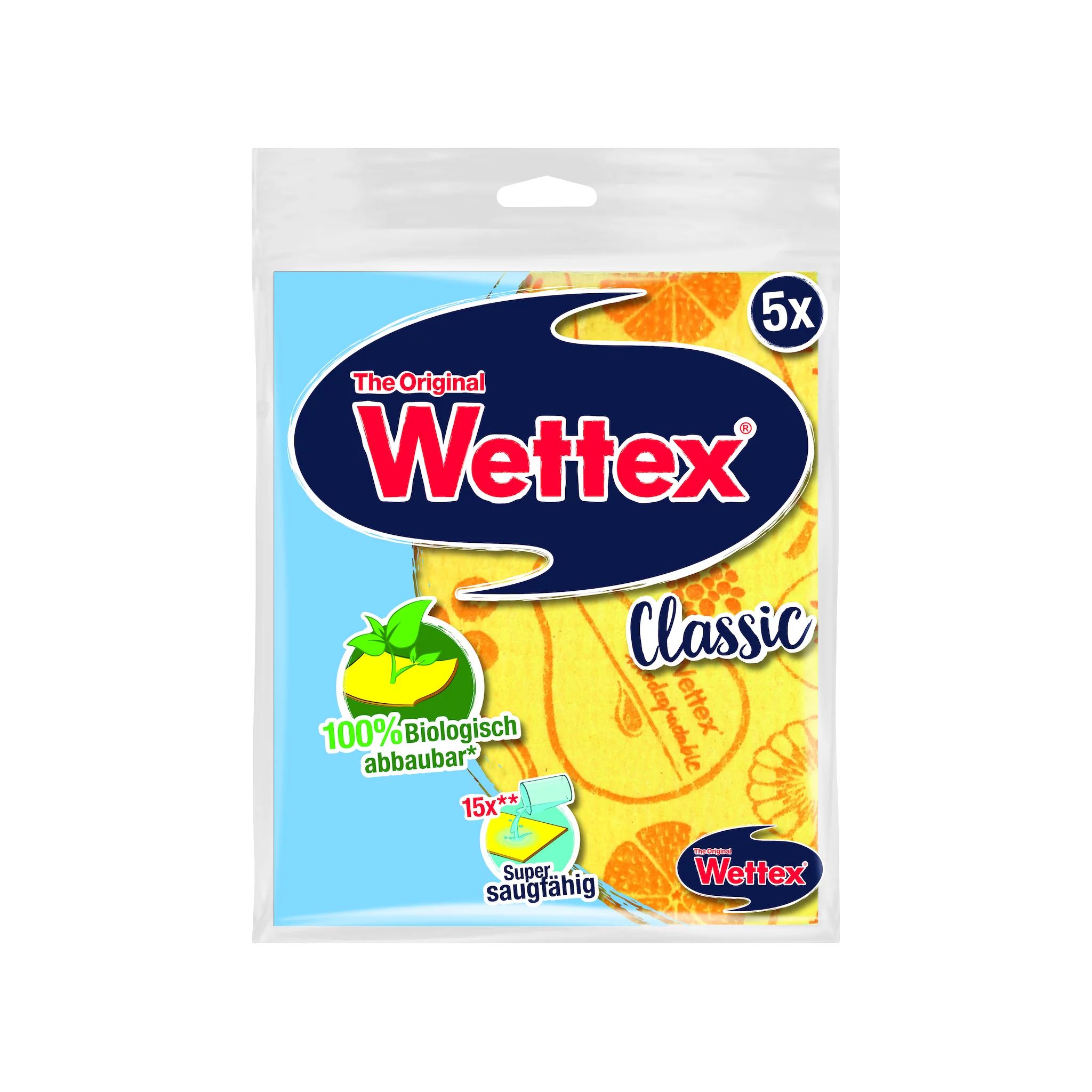 Vileda Wettex Classic, Trockenes Schwammtuch Zubehör Reinigung