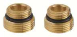 Vn Set Übergangsstk. 1/2"ag - 3/4" Ag Ms M. O-ring Zu Zrhb 3/4" Ag