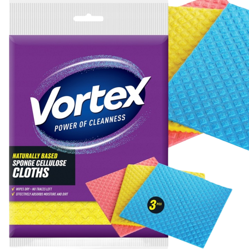 Vortex Schwammtücher 3 Stk Schwammtuch