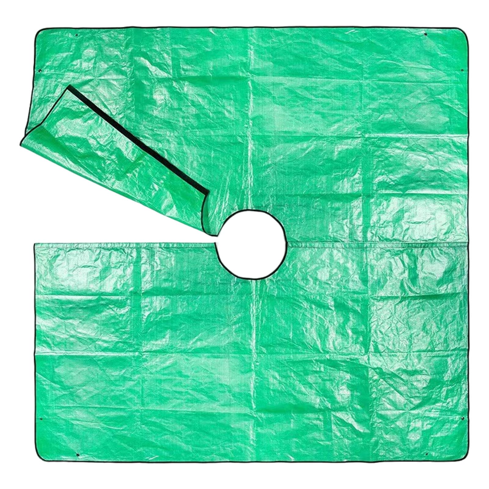 Robuste Garten- Und Landschaftsschutzplane – 78,7" X 78,7" – Zum Beschneiden – Mit Einem 12-zoll-mittelloch Und 4 D-ringen