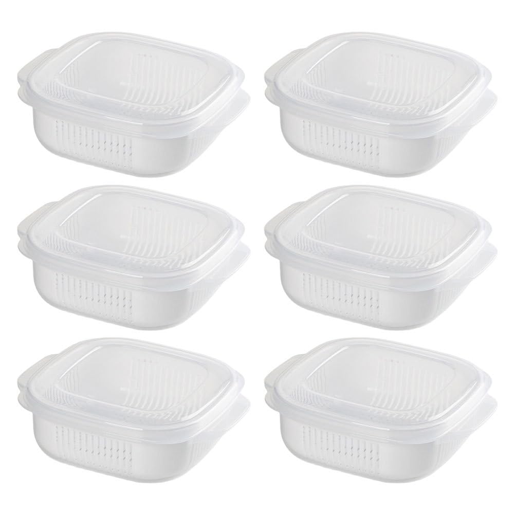 Luftdichter Reisbehälter – Kompakter Und Wiederverwendbarer Lebensmittelbehälter Für Küche Und Kühlschrank, Mit Transparentem Deckel – 15,5 X 13,1 X 3,9 Cm