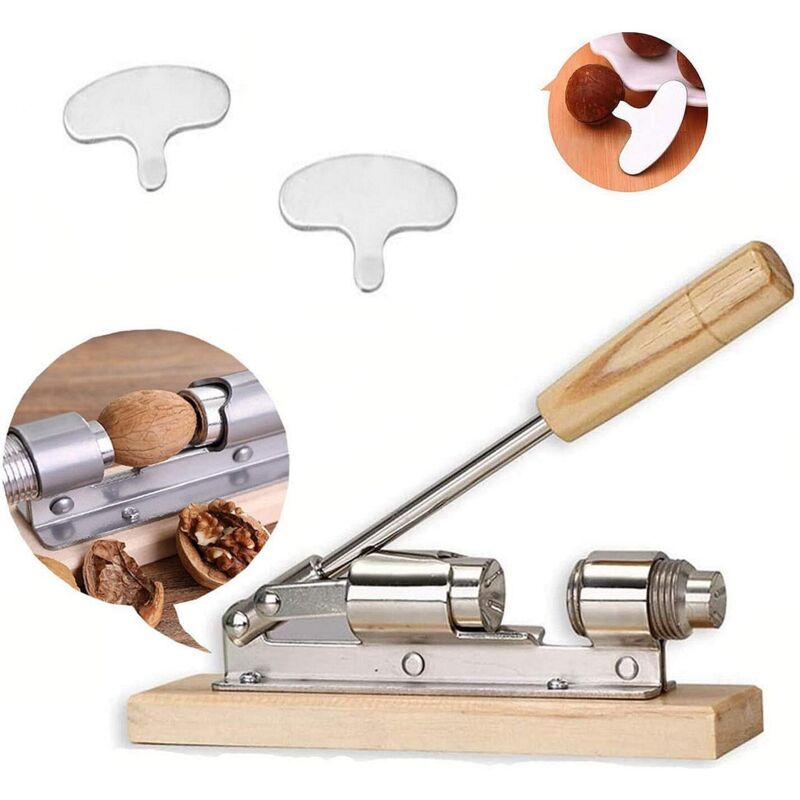 Manueller Nussknacker Aus Holz Für Haselnüsse, Mandeln, Paranüsse Und Andere Nüsse – Küchen-nussöffner, Ideal Für Weihnachtsfeiern