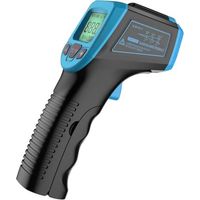 Infrarot-thermometer Mit Lcd-bildschirm, Berührungsloses Digitales Lasermessgerät, Temperaturbereich -50 °c Bis 600 °c, Blau