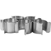 Für Allgemeine Zwecke - Gewächshaus-planenclips 25 Mm Durchmesser - 25er-packung: Starke Und Schnelle Befestigungen Für Planen (25 Mm, Gewächshaus)