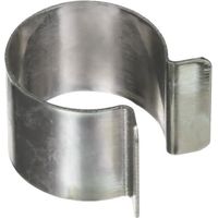Tecplast – 20er-pack Metallclips Für Gewächshausplanen (25 Mm X 30 Mm) – Schnelle Befestigung In 2 Sekunden – Langlebig Dank Zinkbeschichtung
