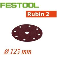 Festool – 125 Mm P80 Schleifscheibe – 10er Stickfix-packung – Für Zwischenschliff Von Holz – 499103