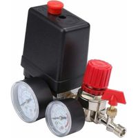 Ccykxa – Druckregler Für Luftkompressoren – G1/4-anschluss – Druckbereich 0,5–0,8 Mpa – Spannung 240 V – Maximaler Durchfluss 3000 L/min