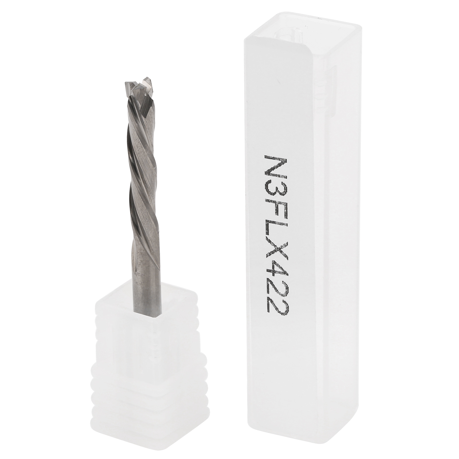 Silberne 3-schneiden-fräser Für Aluminium, Metallbearbeitungswerkzeuge 4x4x22x55 Mm