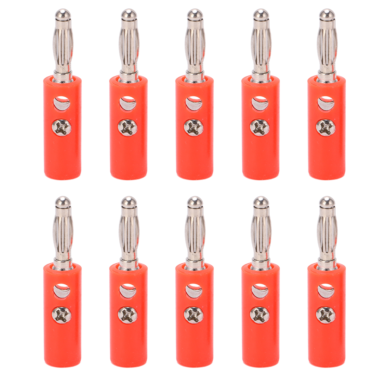 10 Stück 4 Mm Vergoldete Bananenstecker Für Elektronische Geräte, Laternenform