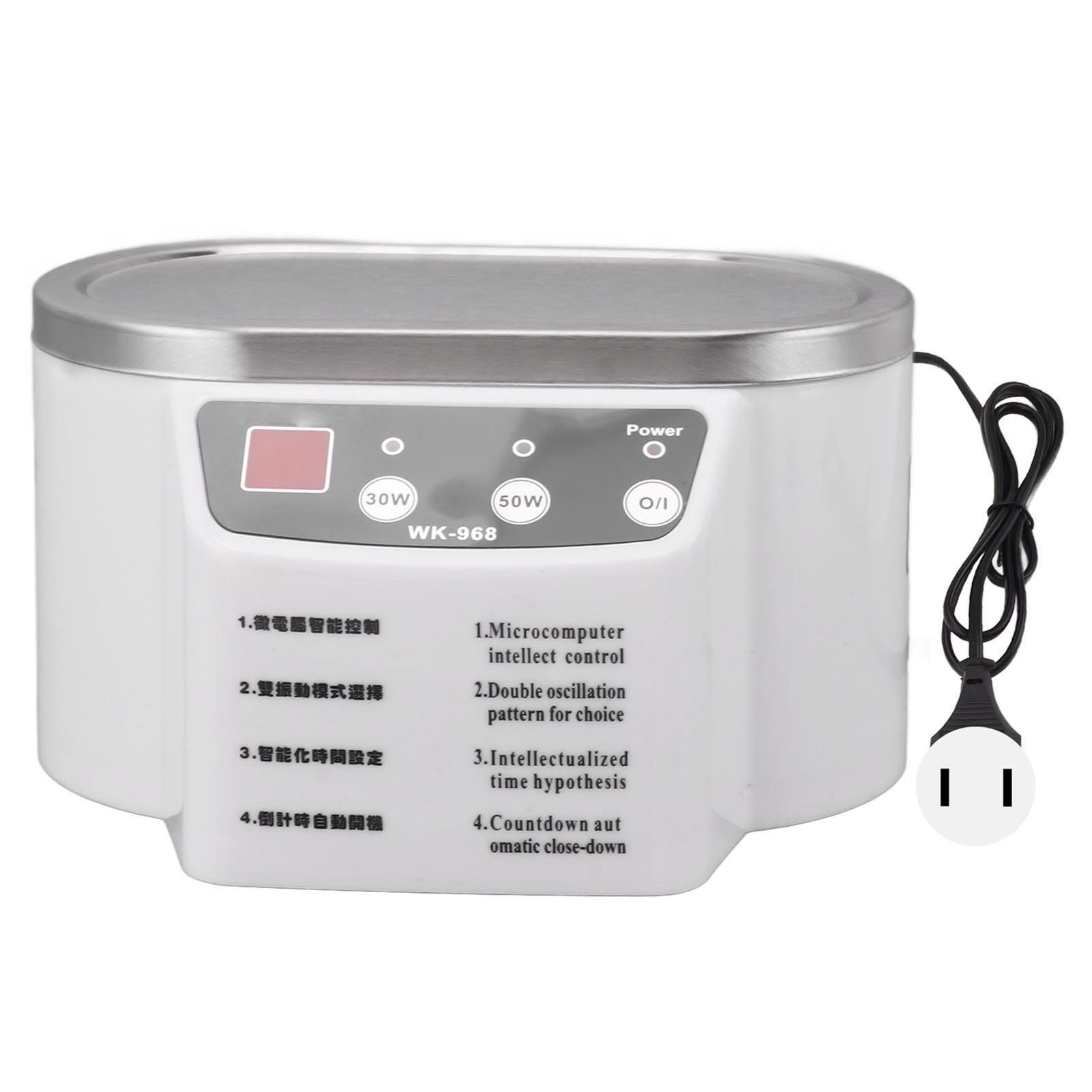 Wk968 Ultraschallreiniger Für Schmuck, Brillen Und Elektronik – 110 V (us-version)