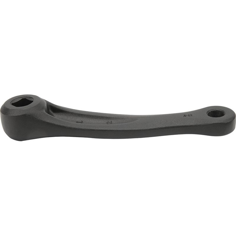 Linker Kurbelarm Für Fahrräder, 152 Mm, Aus Aluminium, Diamantlochmuster, Massive Kurbelgarniturbefestigung