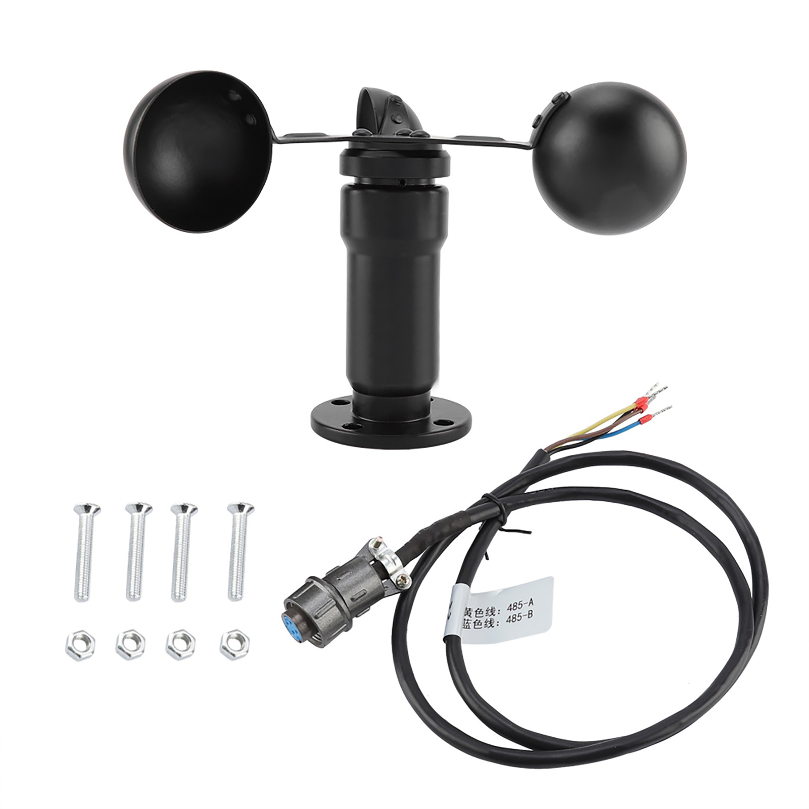 0-5v Anemometer Aus Aluminiumlegierung Mit Drei-schalen-windsensor Zur Geschwindigkeitsmessung