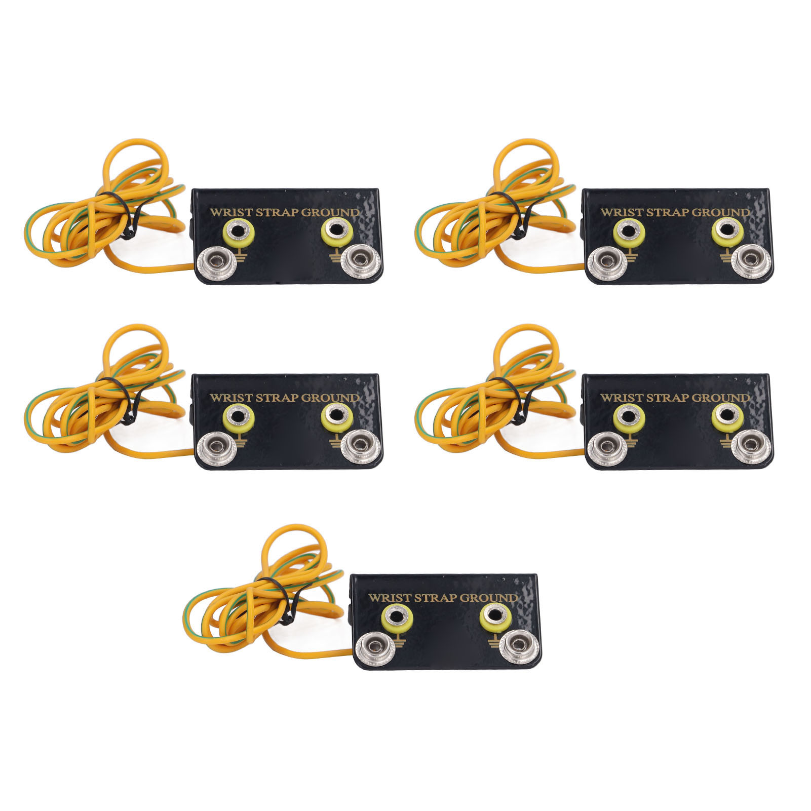 5-teiliges Antistatisches Armband-erdungssystem Mit Stecker Und L-förmigem Anschluss